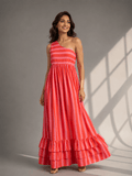 One-shoulder Maxi Dress - Gehru Label