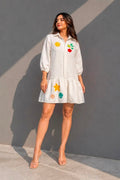 Linen Hem Dress