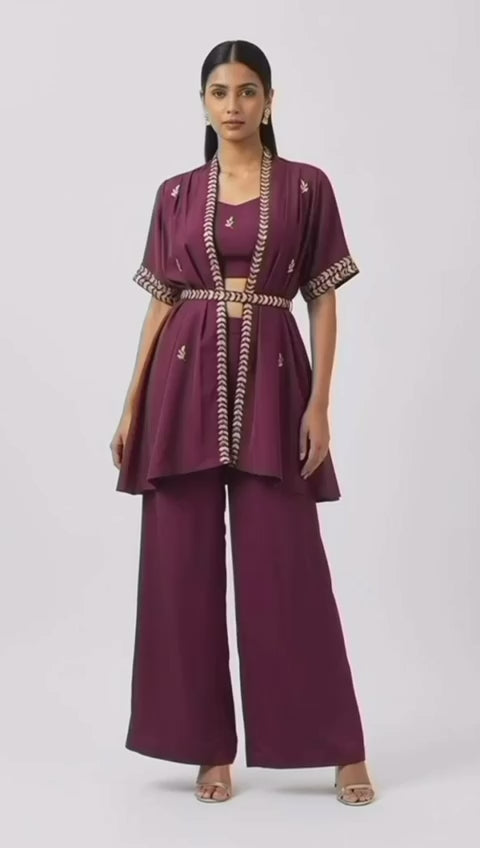 Video shoot of garment